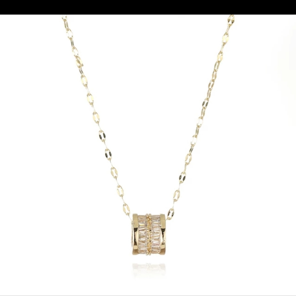 NECKLACE 14K. - Picture 3 of 5